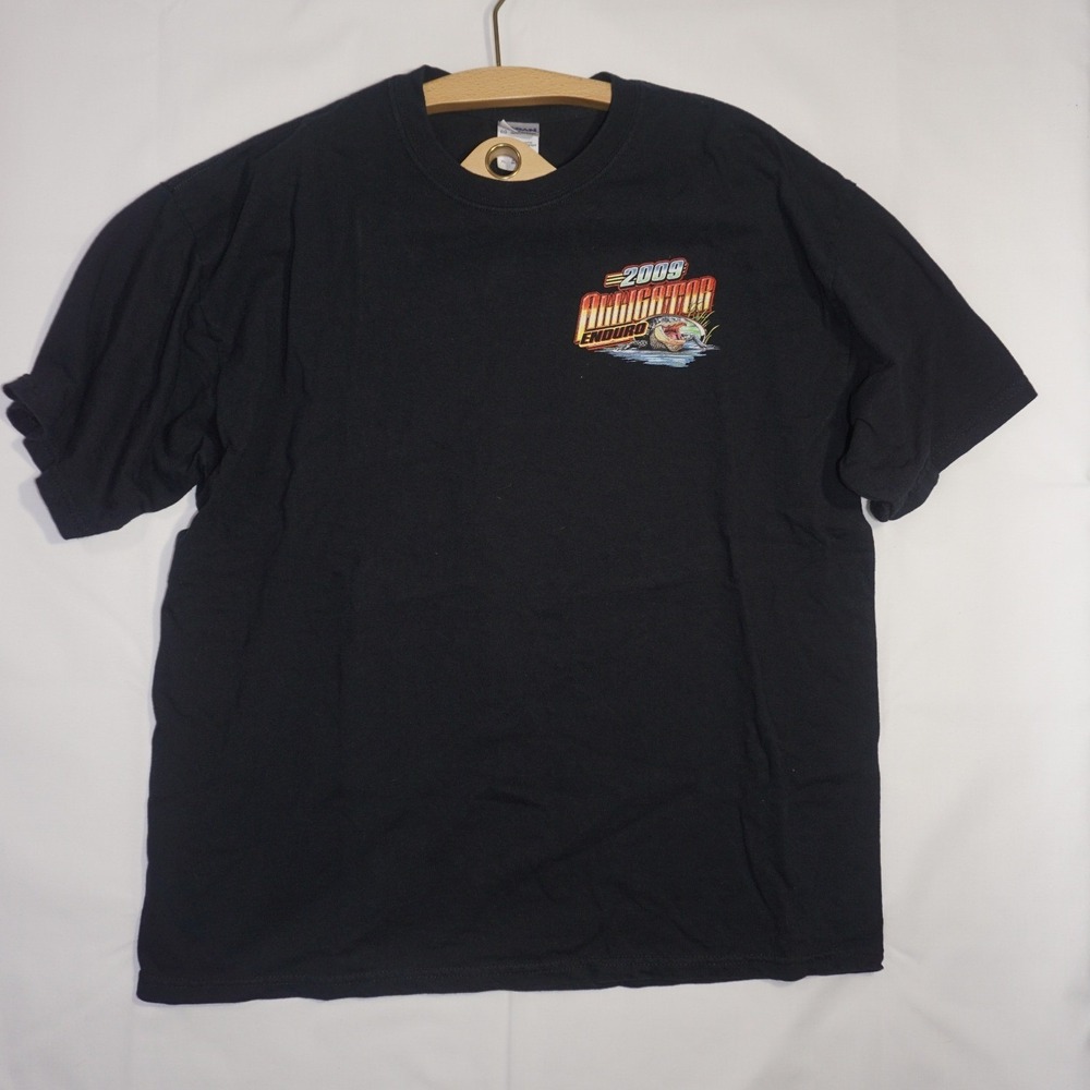Gildan XL Black Alligator Enduro Racing Graphic T-Shirt 2009 National Event